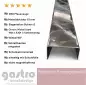 Preview: Edelstahl U-Profil , Pfauenauge D50 kreisgeschliffen, 1,5 mm stark, Einfassprofil Preview: Edelstahl U-Profil , Pfauenauge D50 kreisgeschliffen, 1,5 mm stark, Einfassprofil
